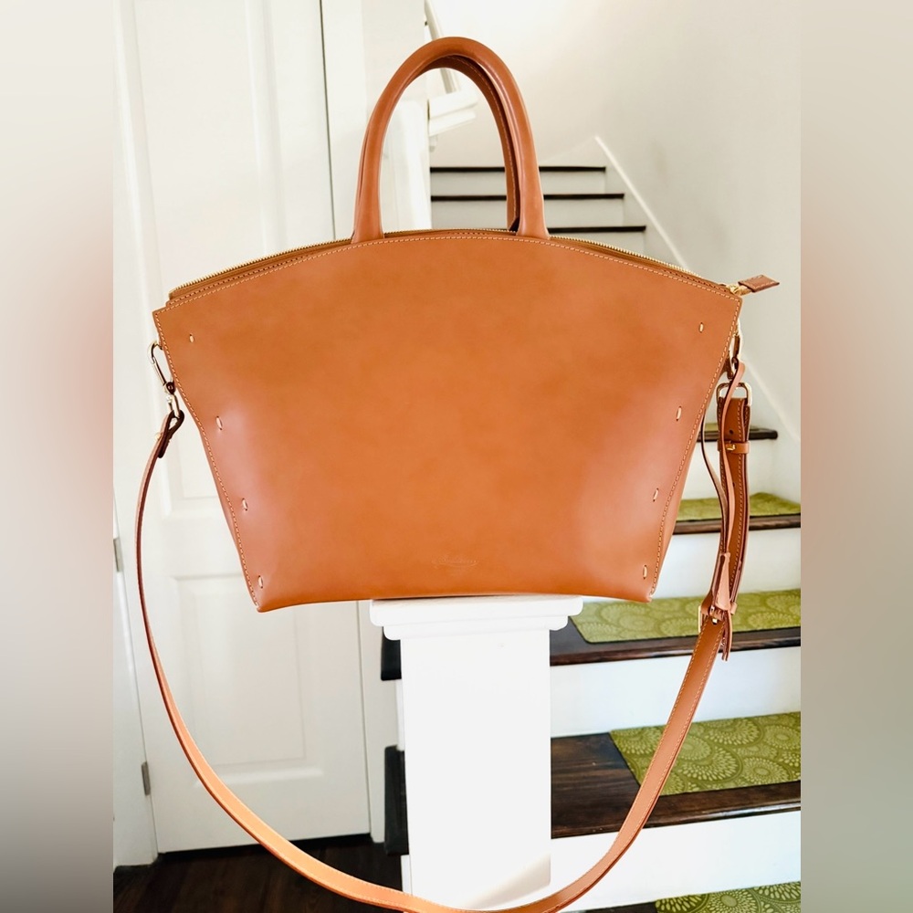 NWOT Selleria Boldrini Italian leather handbag-
